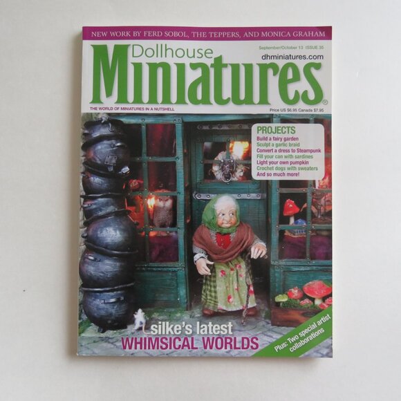 Dollhouse Miniatures Magazines Lot of 6 2012, 2013, 2014 - Picture 3 of 7